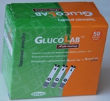 Testovac prouky GlucoLab 50 ks