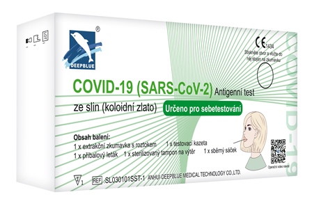 Deepblue Covid-19 antigenn test ze slin 1ks
